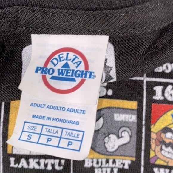 Nintendo black longsleeve T-shirt size small - Picture 5 of 7